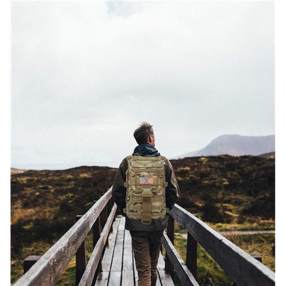 Tactical Backpack Military Rucksack Molle-Bag - Picture 7 of 7